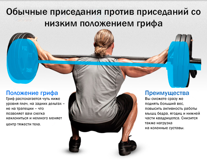 Приседания со штангой